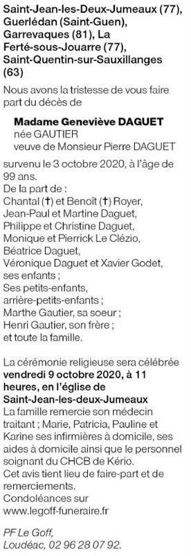 Image Annonce nécrologique