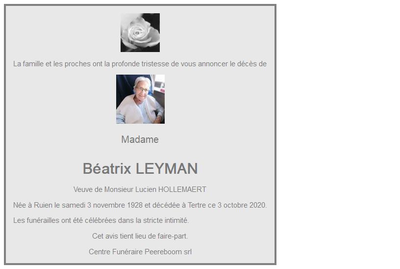 Image Annonce nécrologique