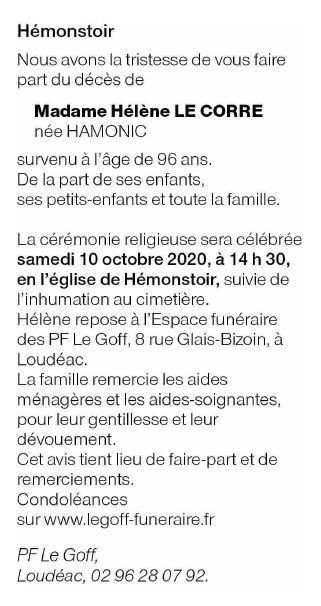 Image Annonce nécrologique