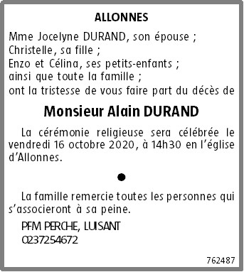 Image Annonce nécrologique