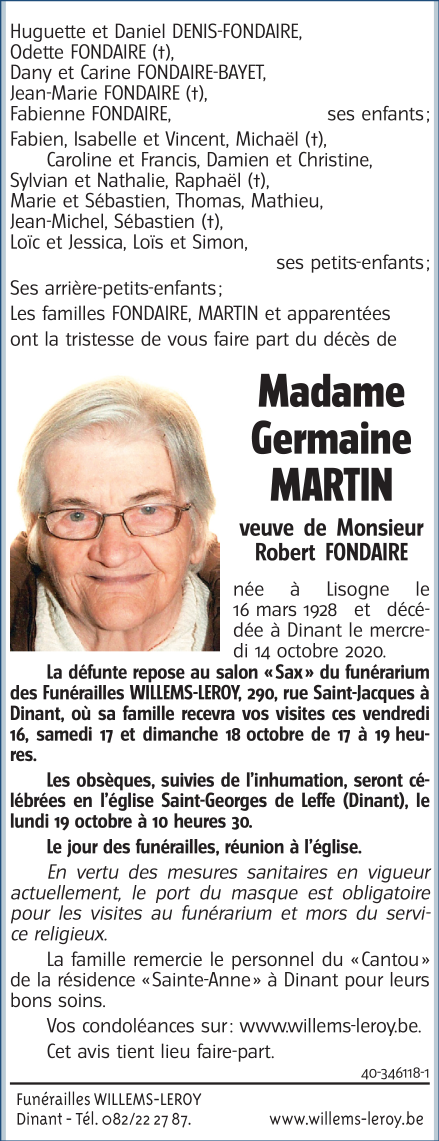 Image Annonce nécrologique