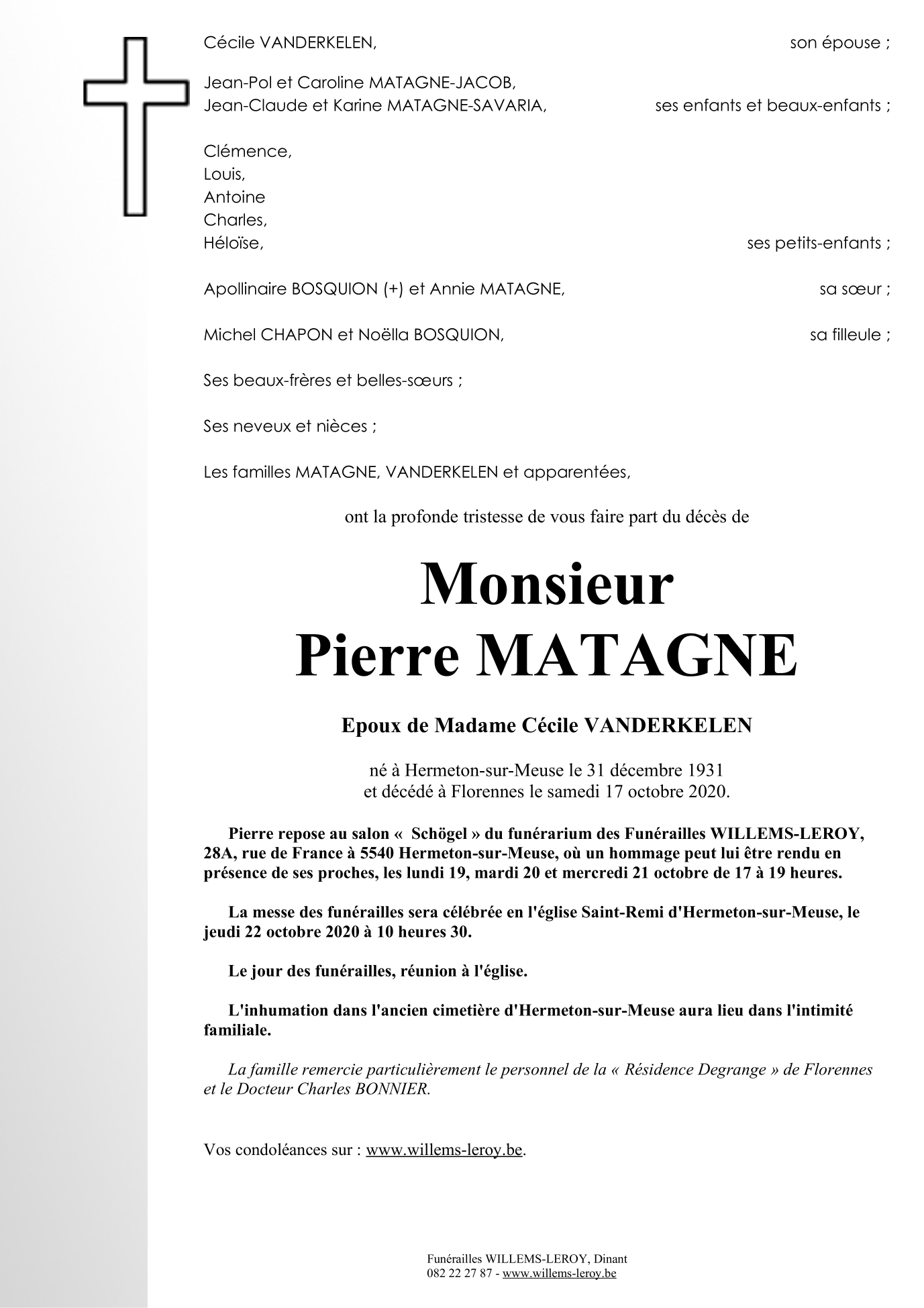 Image Annonce nécrologique