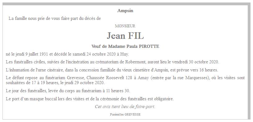 Image Annonce nécrologique