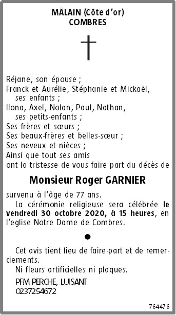 Image Annonce nécrologique