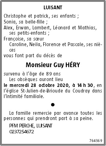 Image Annonce nécrologique