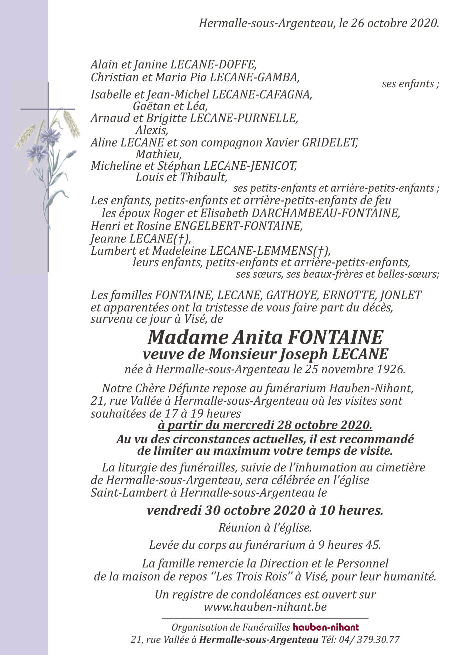 Image Annonce nécrologique