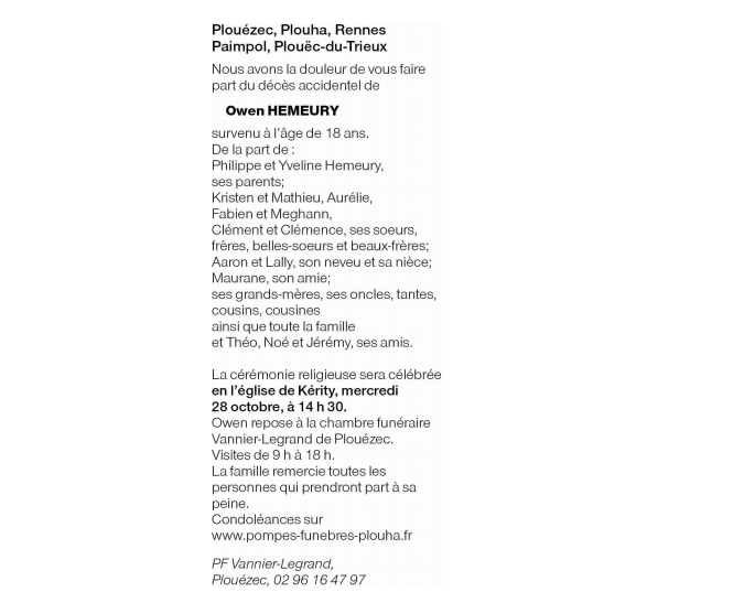 Image Annonce nécrologique