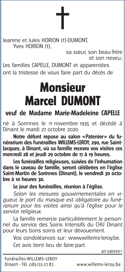 Image Annonce nécrologique
