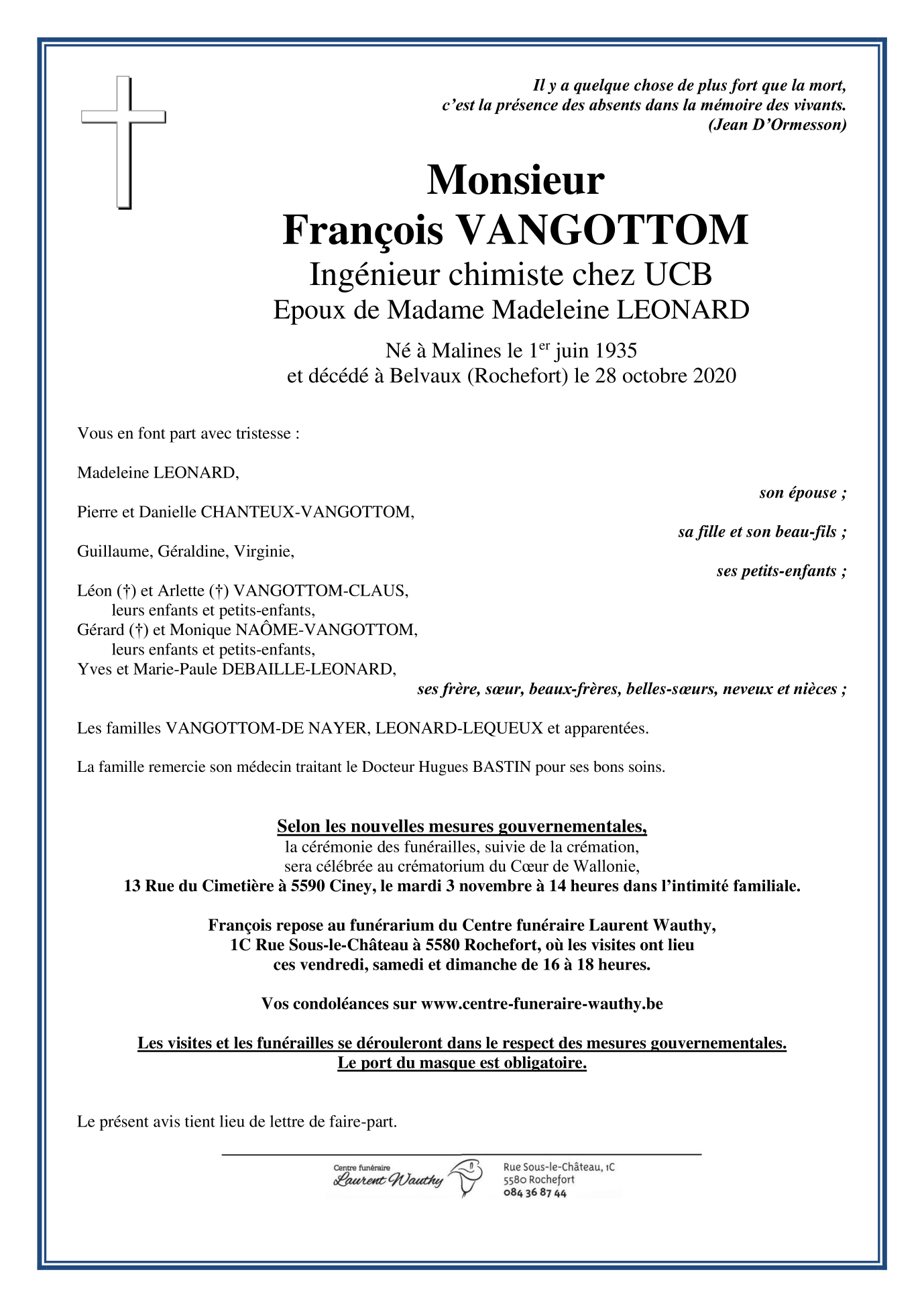 Image Annonce nécrologique
