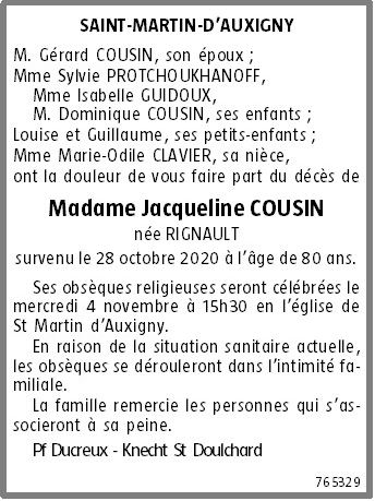 Image Annonce nécrologique