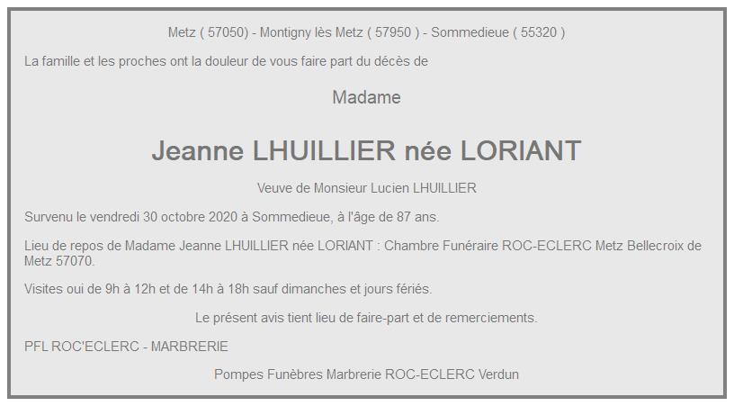 Image Annonce nécrologique