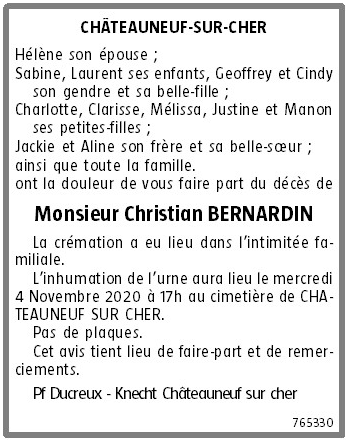 Image Annonce nécrologique