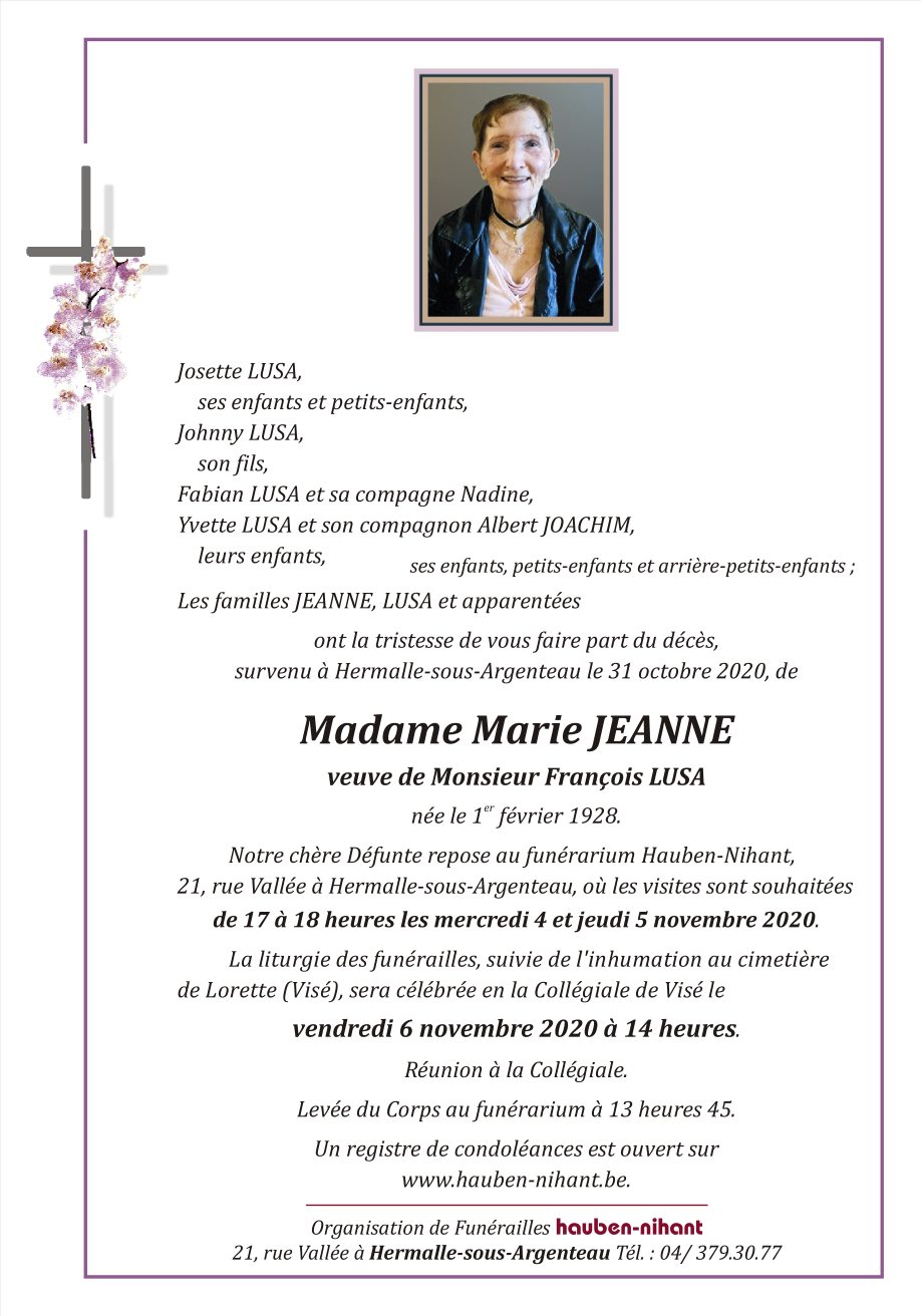 Image Annonce nécrologique
