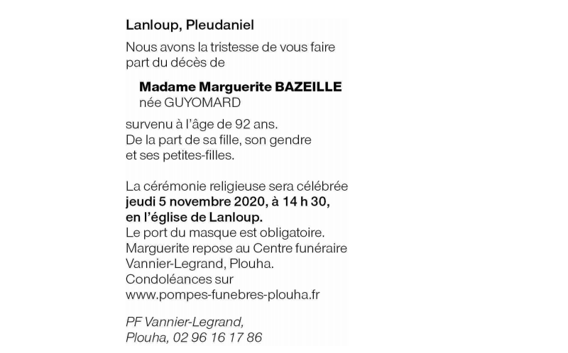 Image Annonce nécrologique