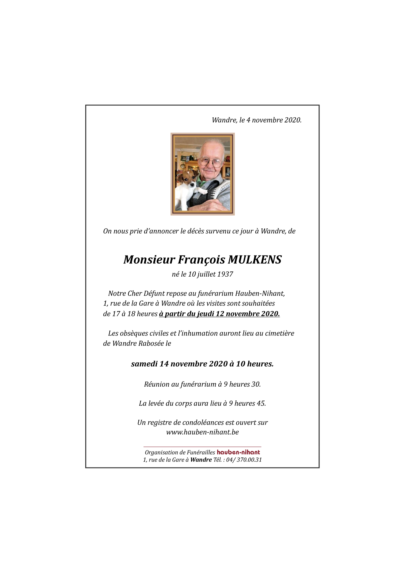 Image Annonce nécrologique