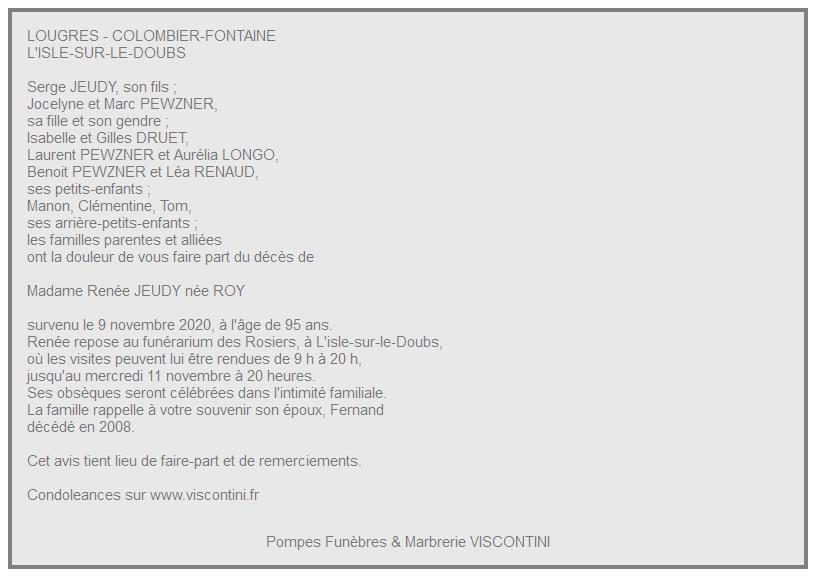 Image Annonce nécrologique