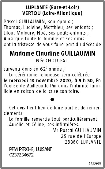 Image Annonce nécrologique