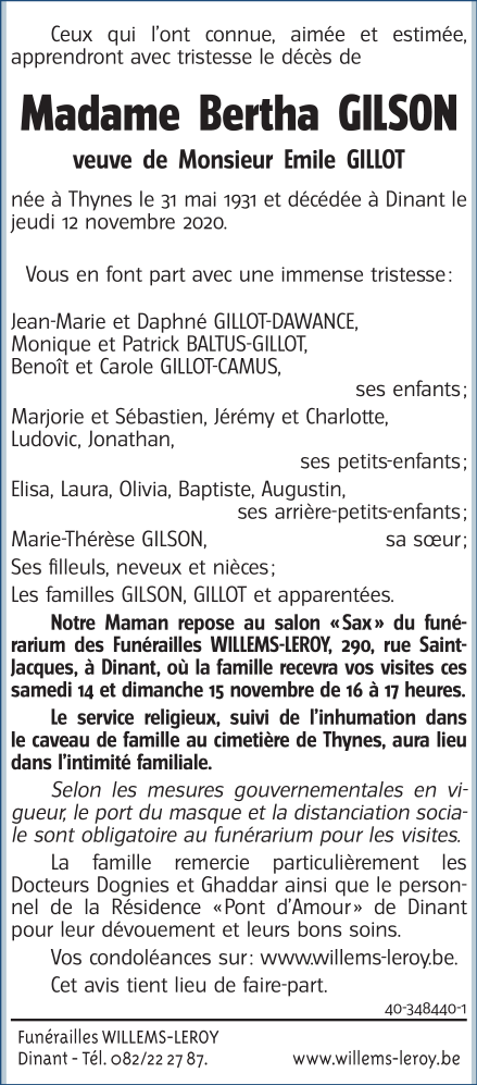Image Annonce nécrologique