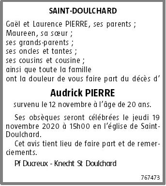 Image Annonce nécrologique