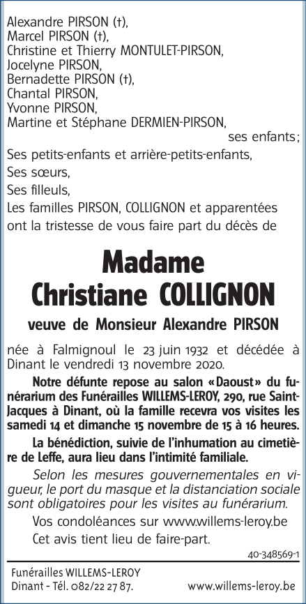 Image Annonce nécrologique