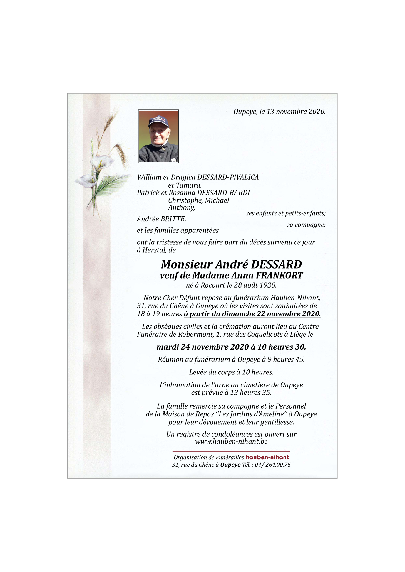 Image Annonce nécrologique