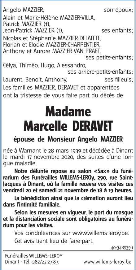 Image Annonce nécrologique