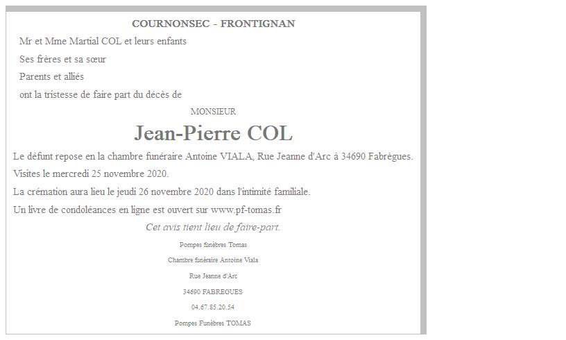 Image Annonce nécrologique