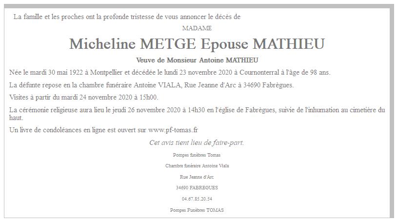 Image Annonce nécrologique