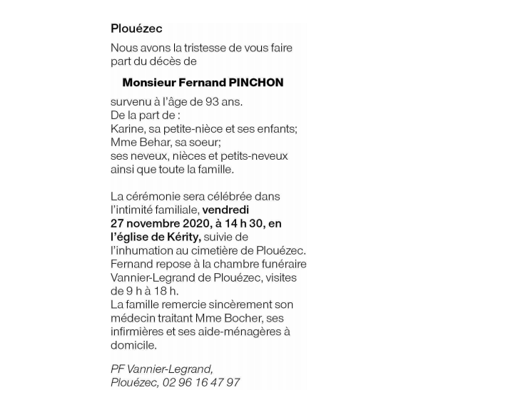 Image Annonce nécrologique