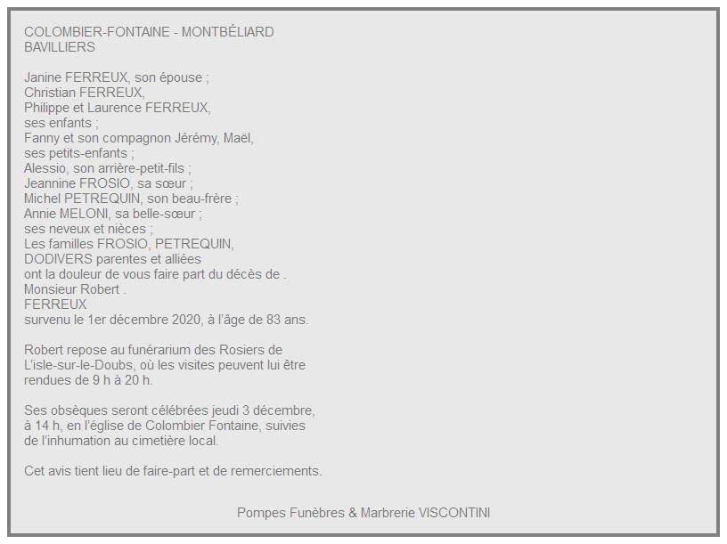 Image Annonce nécrologique