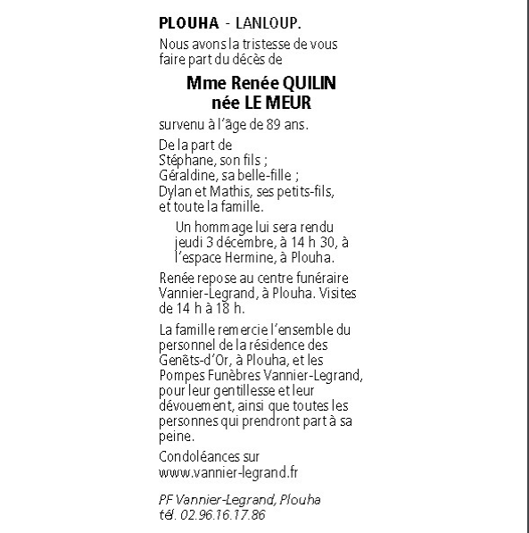 Image Annonce nécrologique