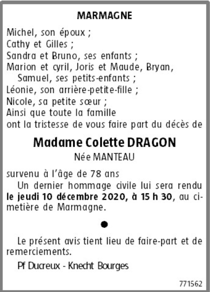 Image Annonce nécrologique