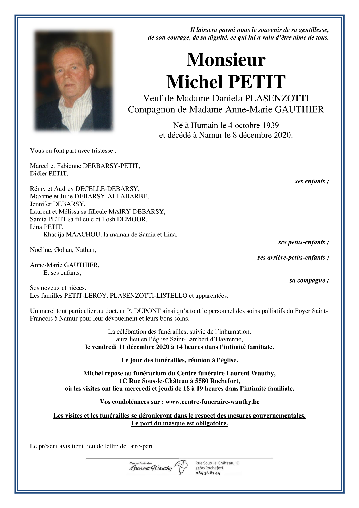 Image Annonce nécrologique