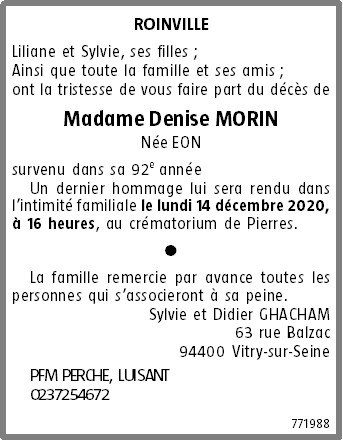 Image Annonce nécrologique