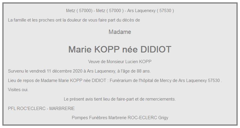 Image Annonce nécrologique