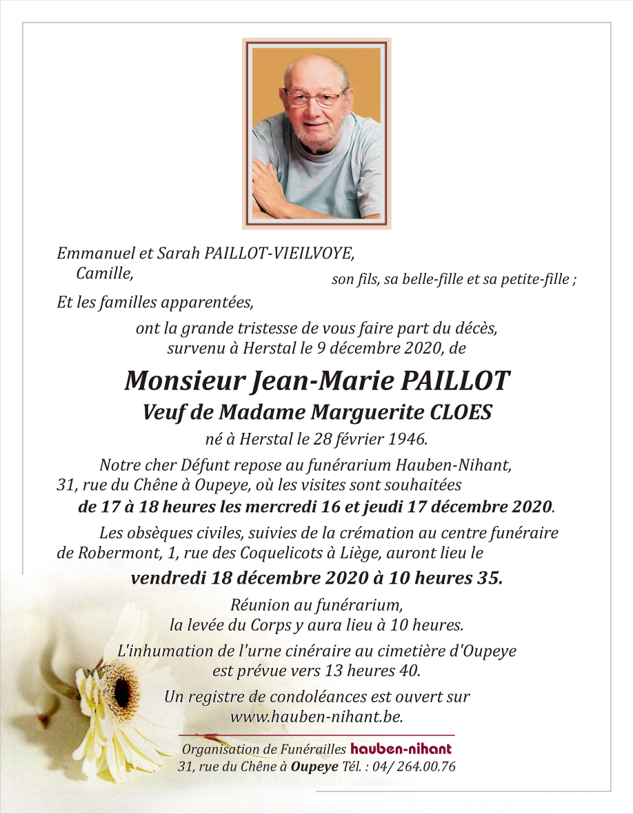 Image Annonce nécrologique