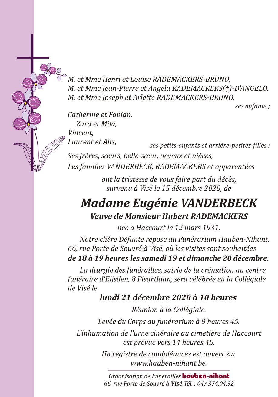 Image Annonce nécrologique