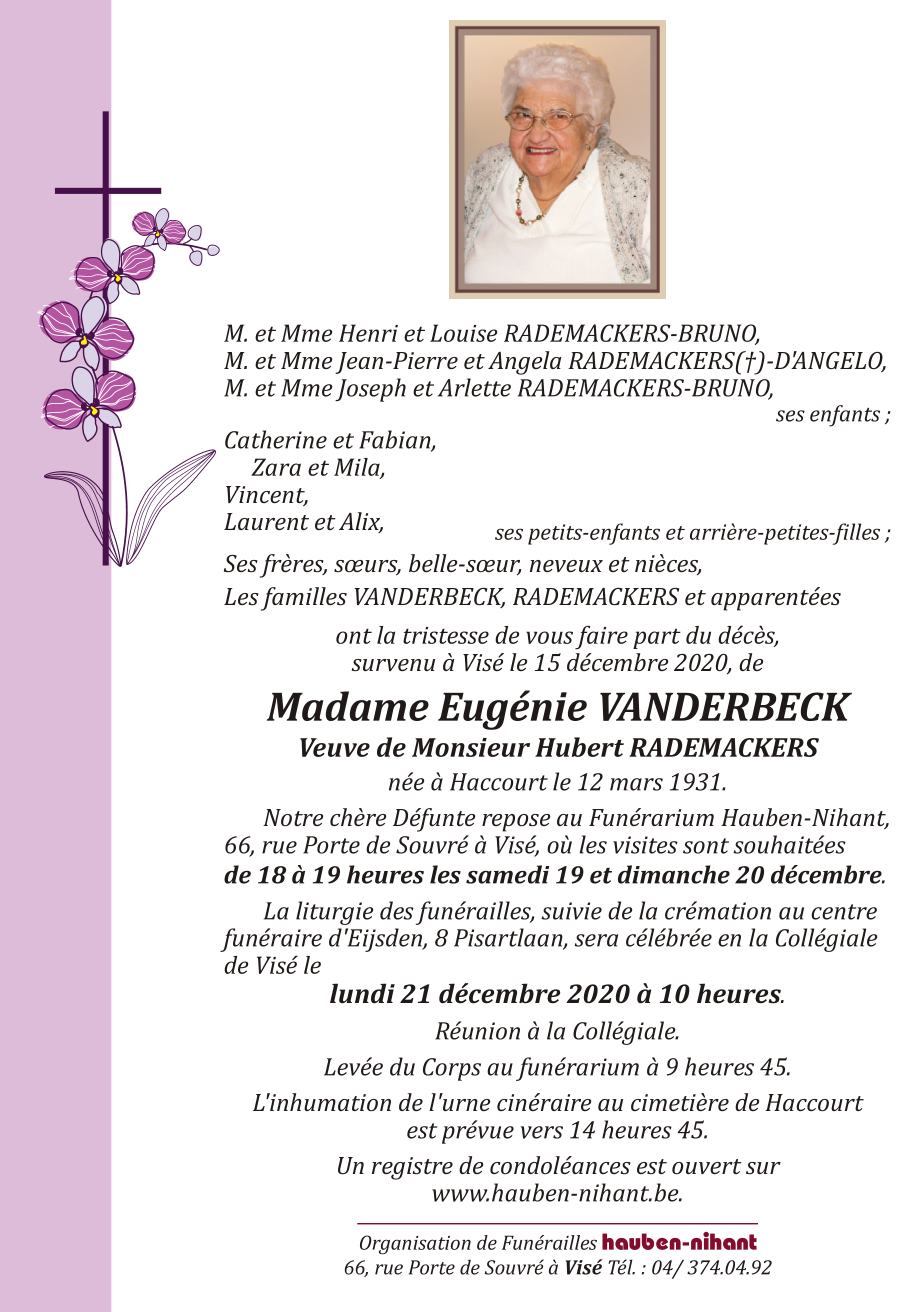 Image Annonce nécrologique