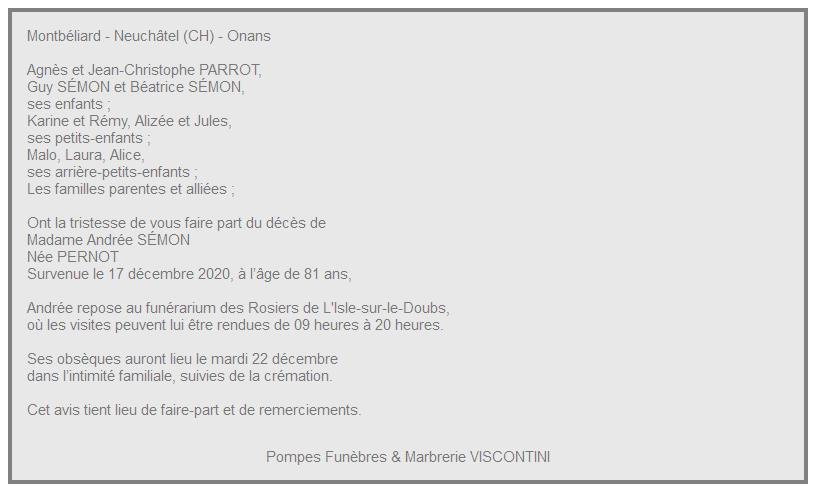 Image Annonce nécrologique