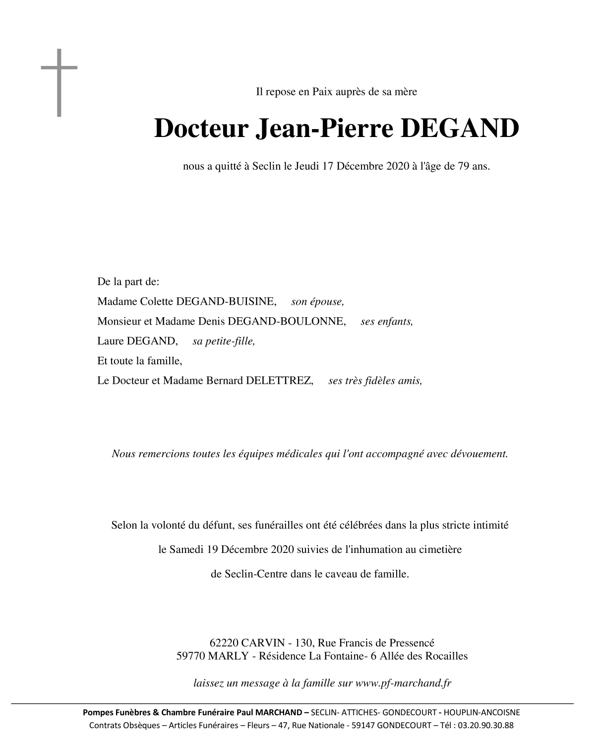 Image Pour voir le faire-part de Jean-Pierre CLIQUEZ-ICI