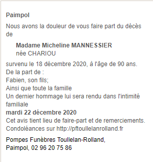 Image Annonce nécrologique