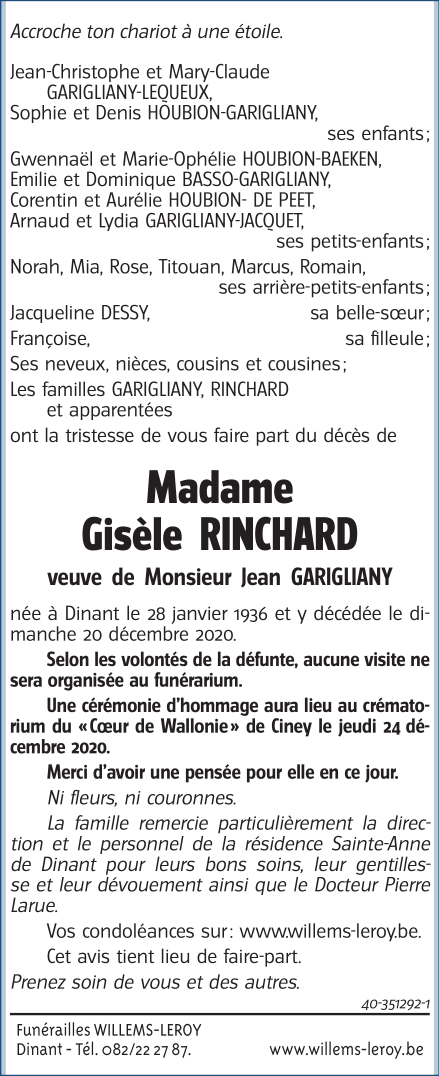 Image Annonce nécrologique