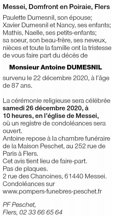 Image Annonce nécrologique