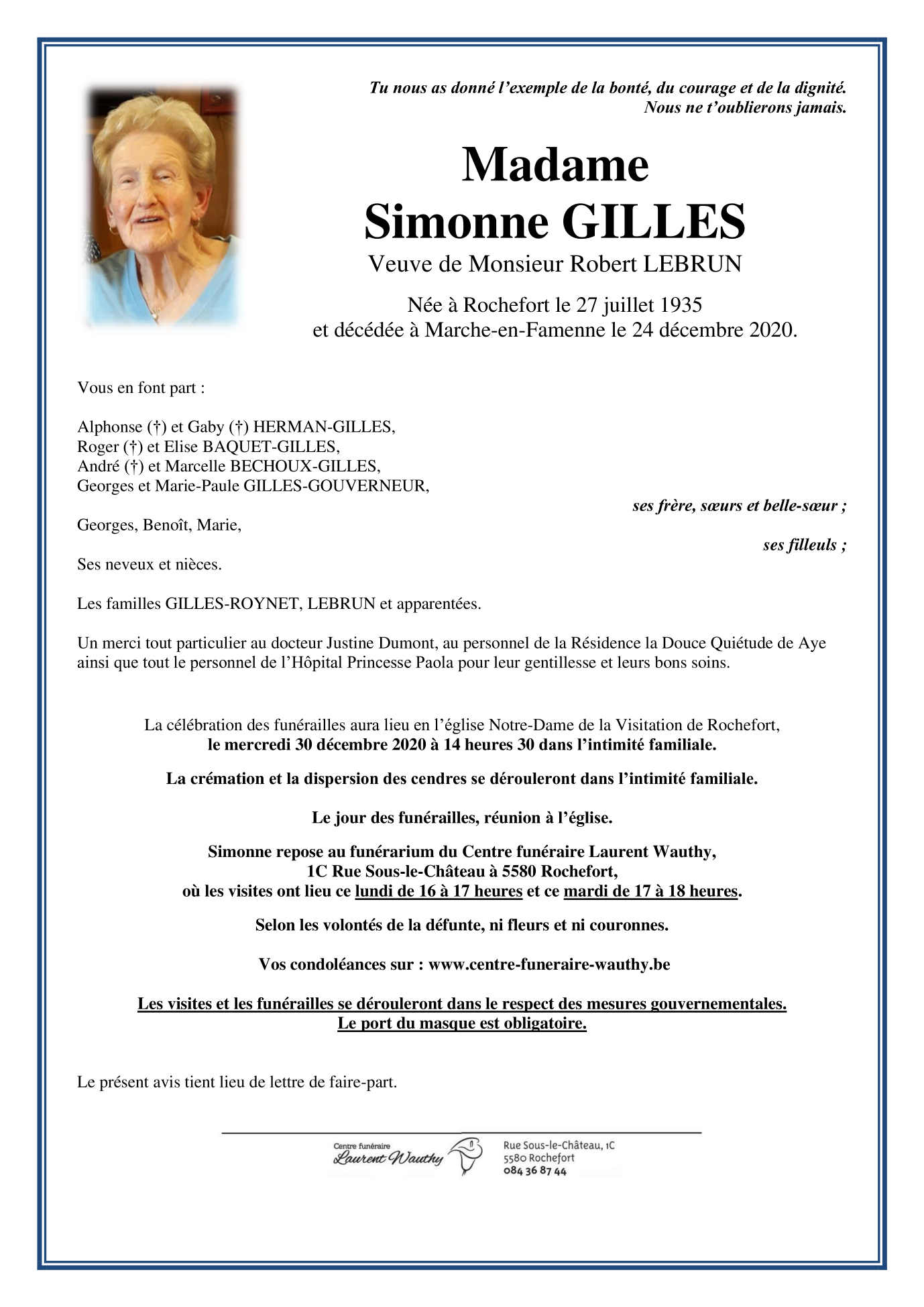 Image Annonce nécrologique