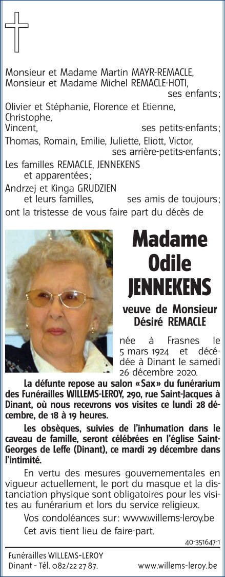 Image Annonce nécrologique