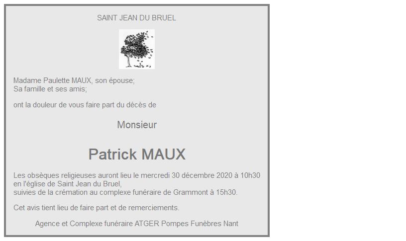 Image Annonce nécrologique
