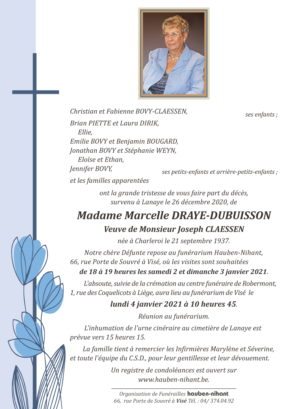 Image Annonce nécrologique