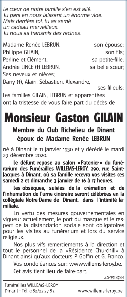 Image Annonce nécrologique