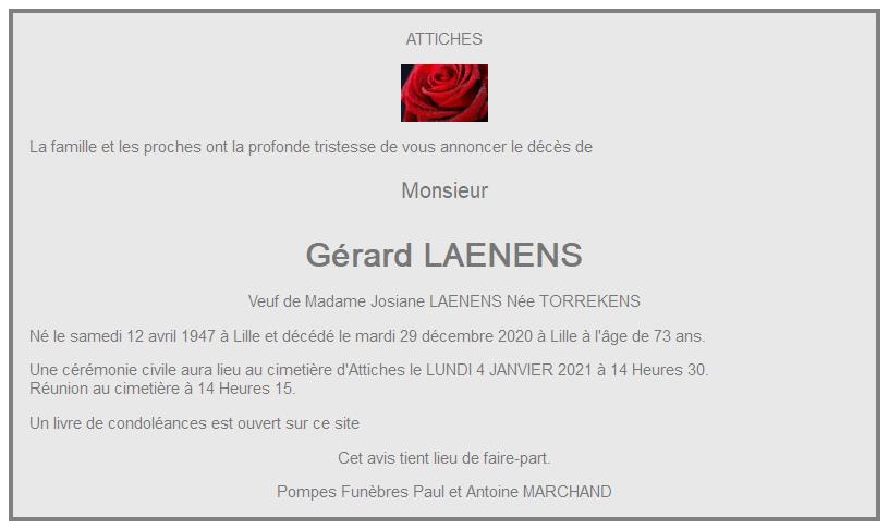 Image Pour voir le faire-part de Gérard CLIQUEZ-ICI