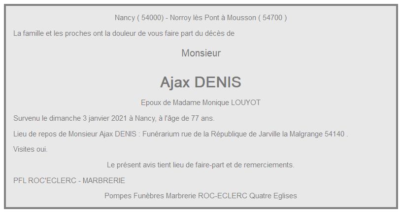 Image Annonce nécrologique